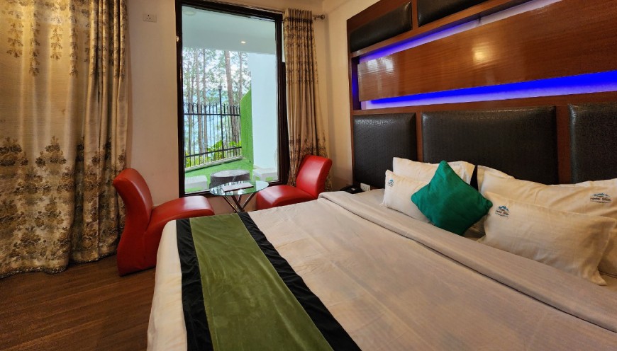 Valley view rooms in Kasauli